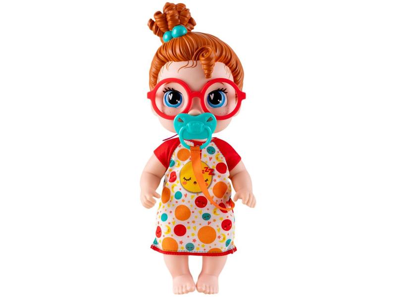 Baby Alive Pequenos Sonhos Dottie Doodle Ruiva Fecha os Olhos